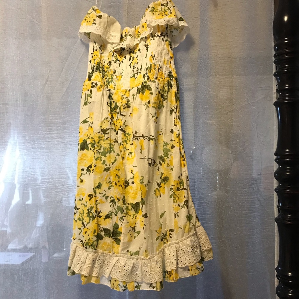 Lemon print dress